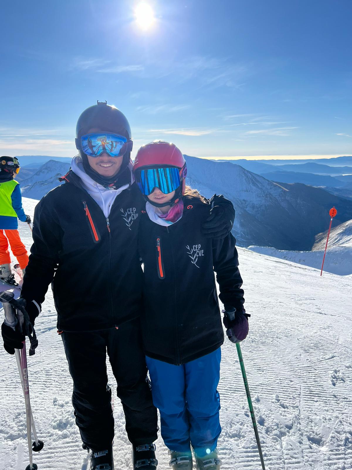 tseas cepcve en la nieve